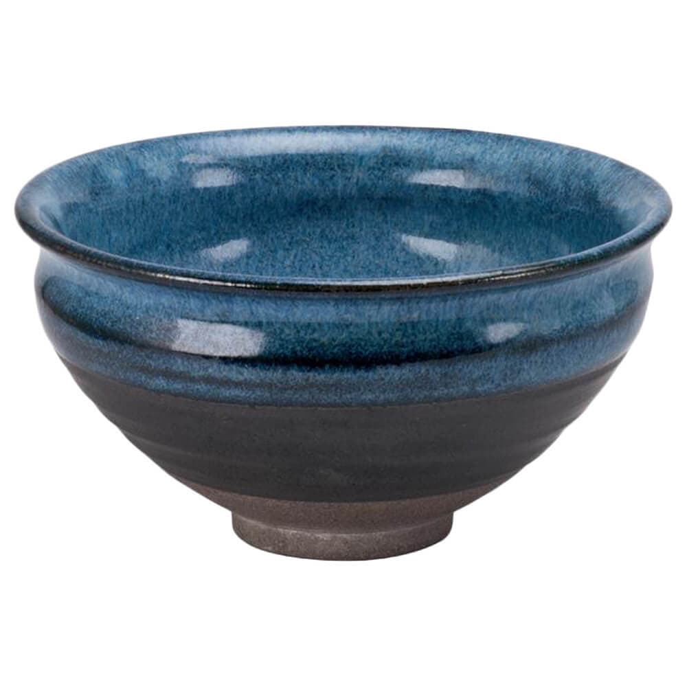 Matchaschale blau braun by Moses Tee Shop -- matcha product image