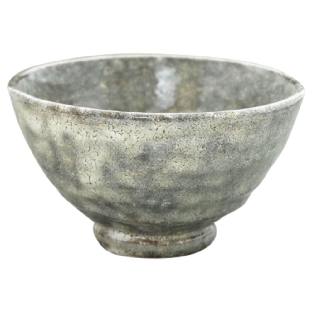 Matchaschale grau-weiß strukturiert by Moses Tee Shop -- matcha product image