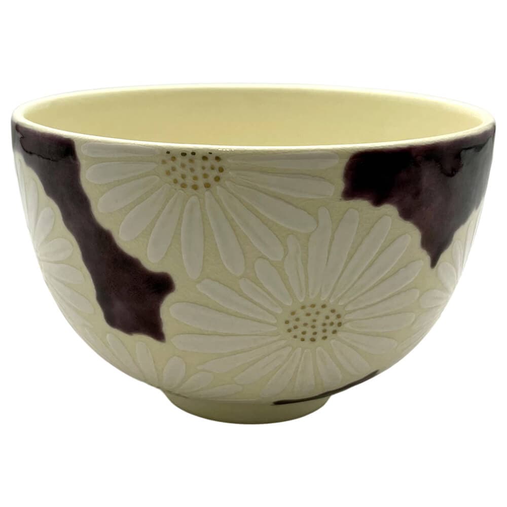 Matchaschale Risako im Margeriten Design by Moses Tee Shop -- matcha product image