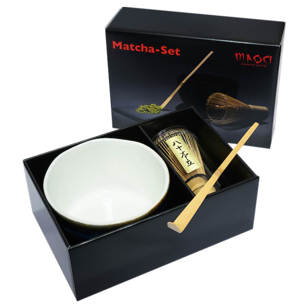 Matchaset dreiteilig in Variationen by Moses Tee Shop -- matcha product image