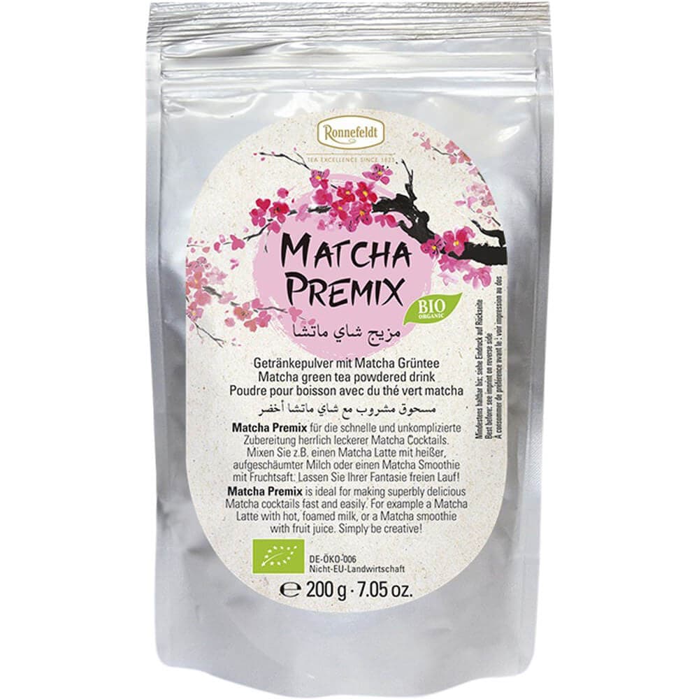 Matcha Premix bio für Matcha Latte oder Smoothies by Moses Tee Shop -- matcha product image
