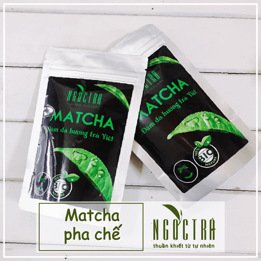 Matcha đậm đà hương trà Việt by Ngoctra -- matcha product image