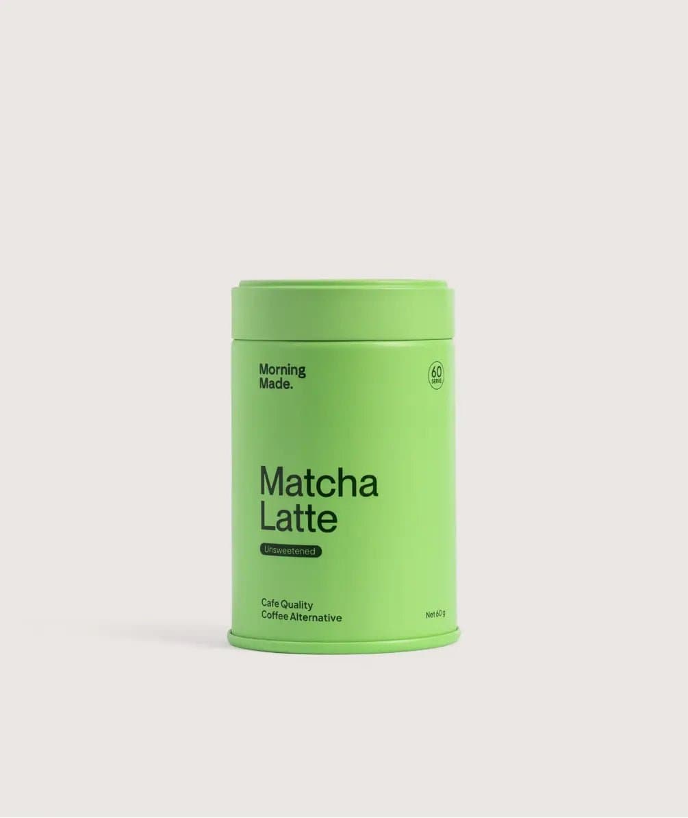 Unsweetened Matcha Latte by Morning Made -- matcha product image