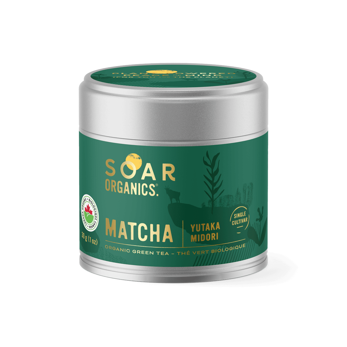 Yutaka Midori Single Cultivar Matcha by Soar Organics -- matcha product image