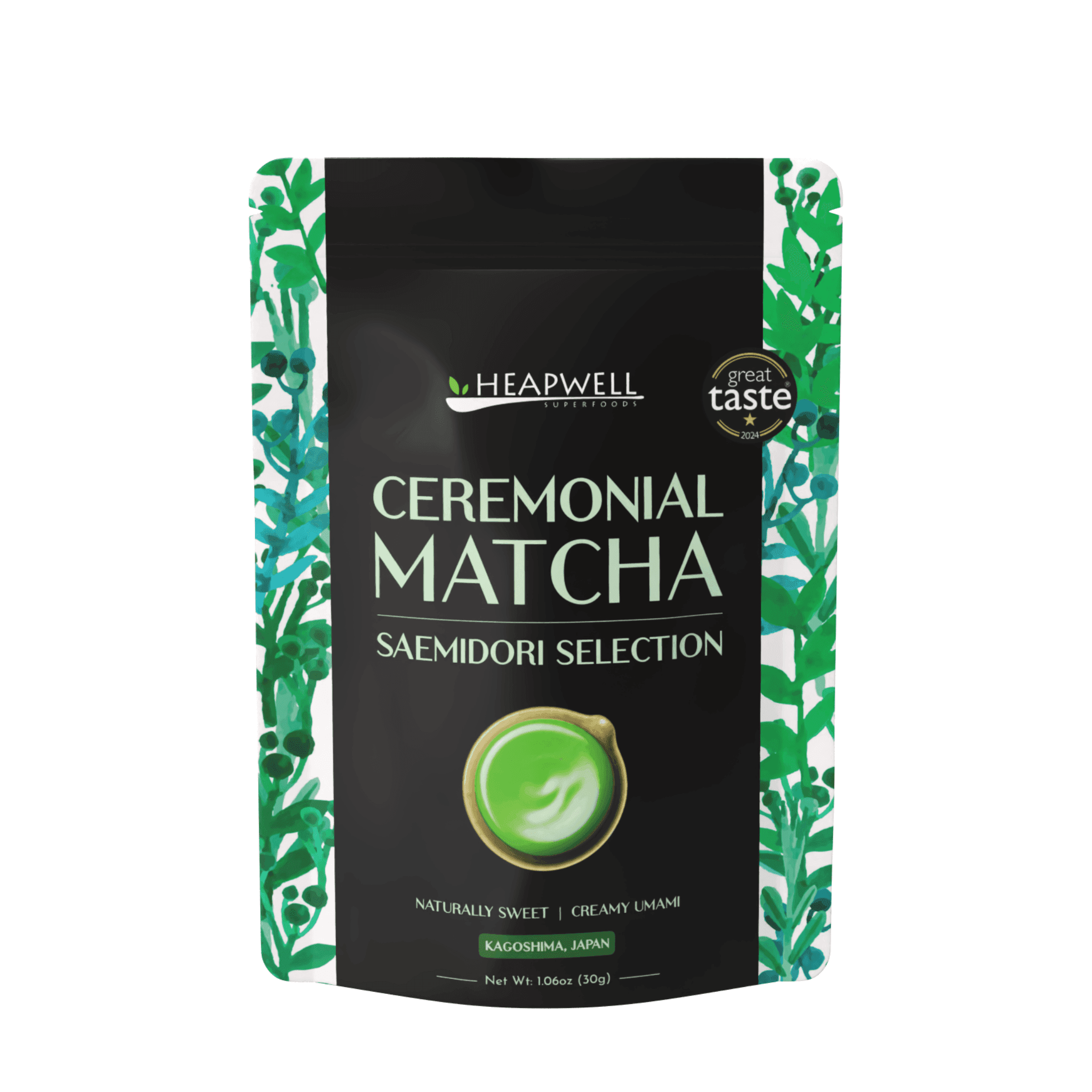 Saemidori First Harvest Matcha 30g by Heapwellsuperfoods