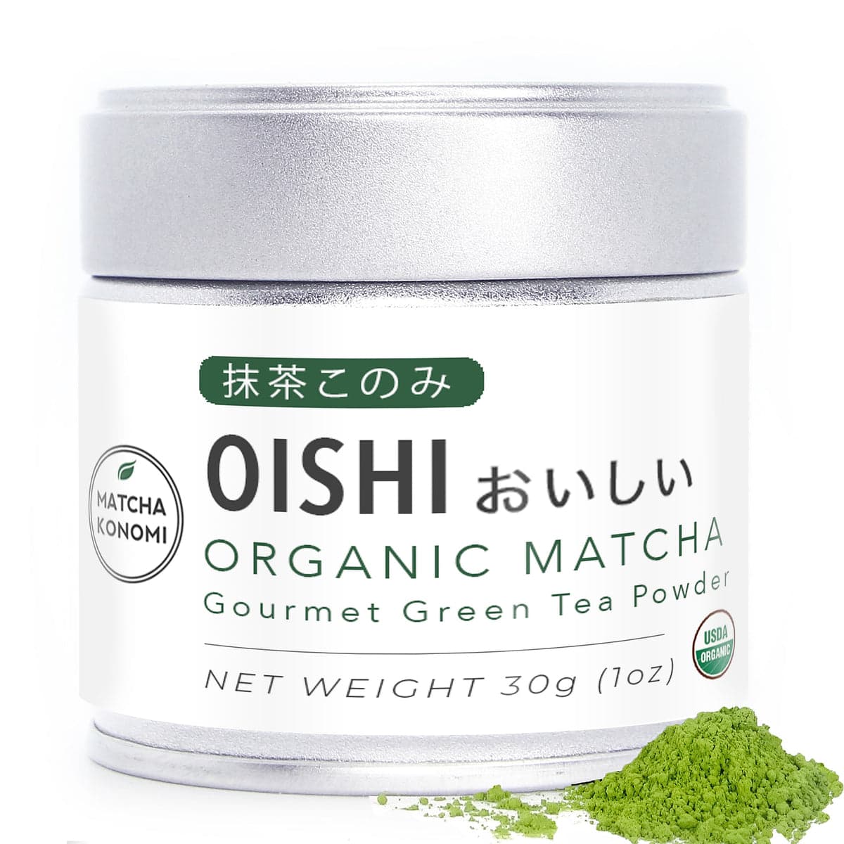 Oishi Organic Gourmet Matcha by Matcha Konomi Llc -- matcha product image