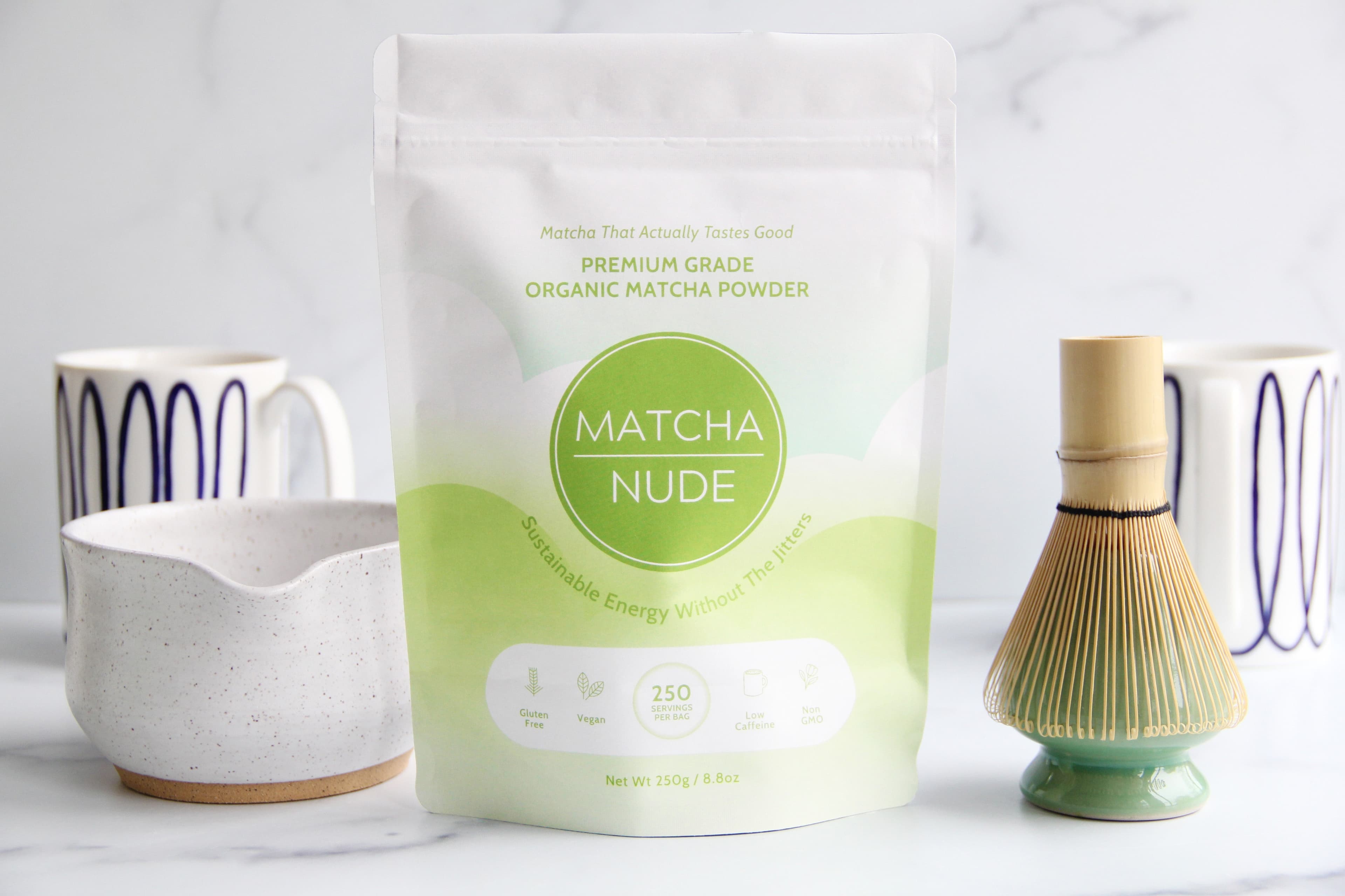 Premium Organic Matcha – 250g by Matcha Nude