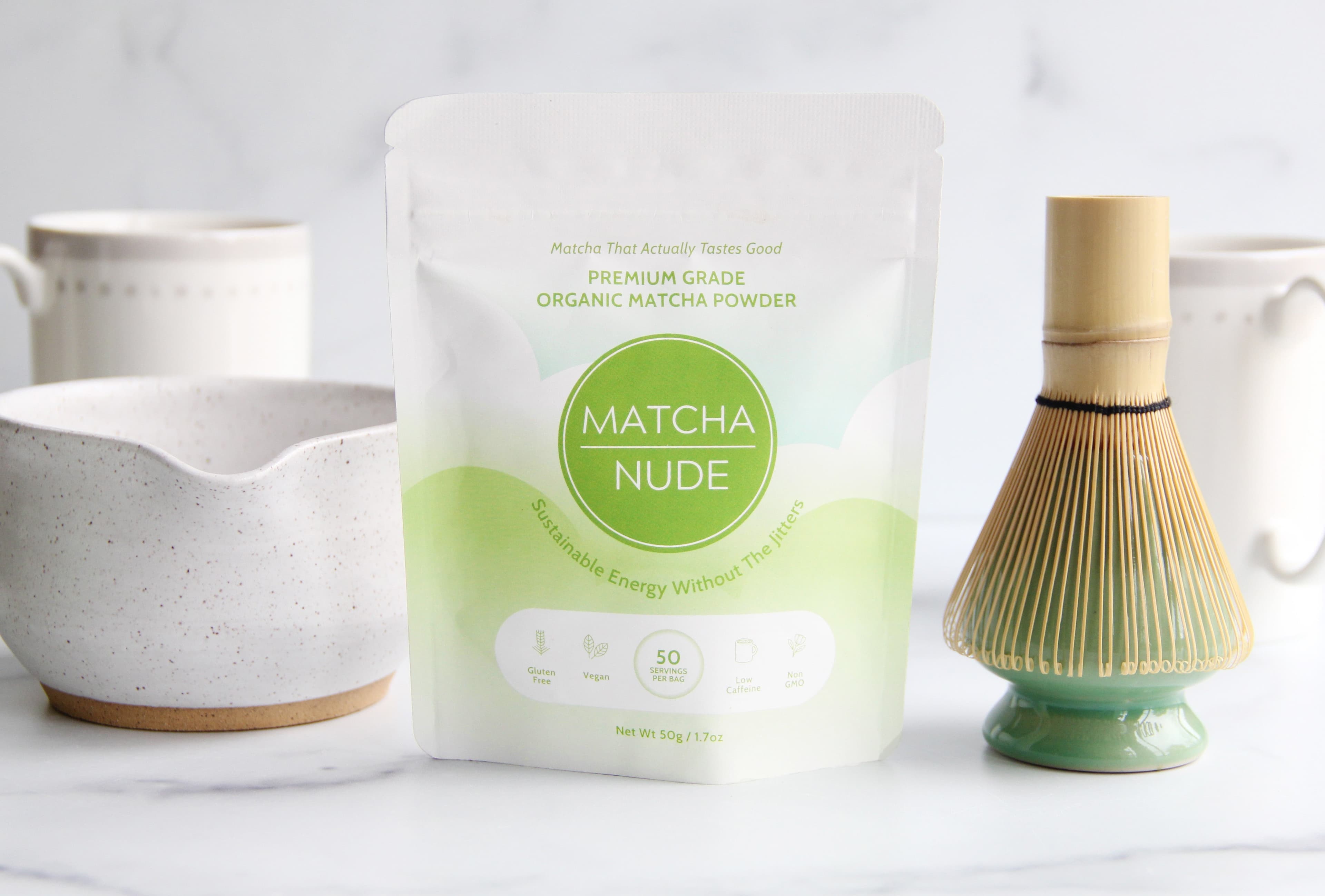 Premium Organic Matcha – 50g by Matcha Nude