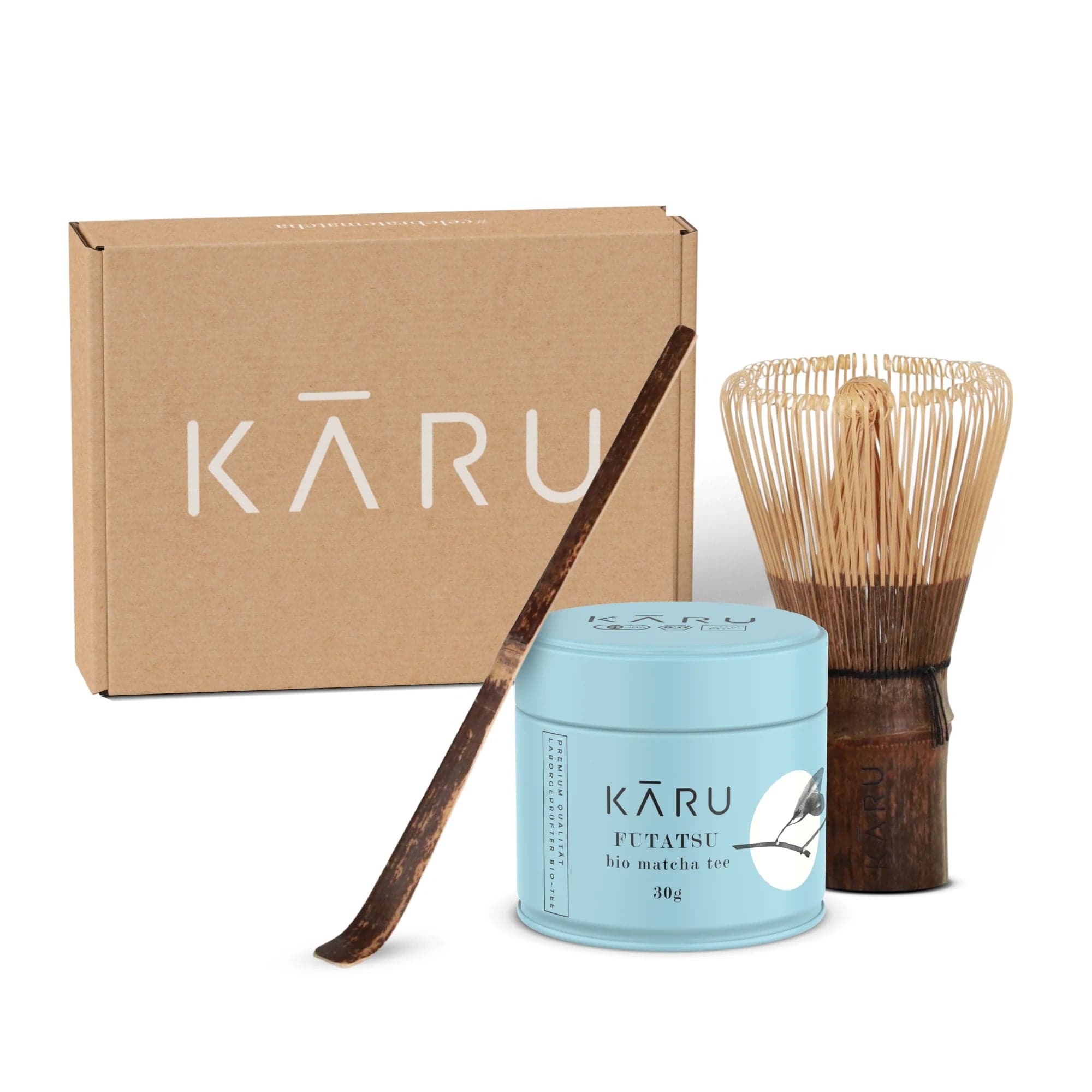 Organic Matcha Futatsu Mini Set by Matcha Karu -- matcha product image
