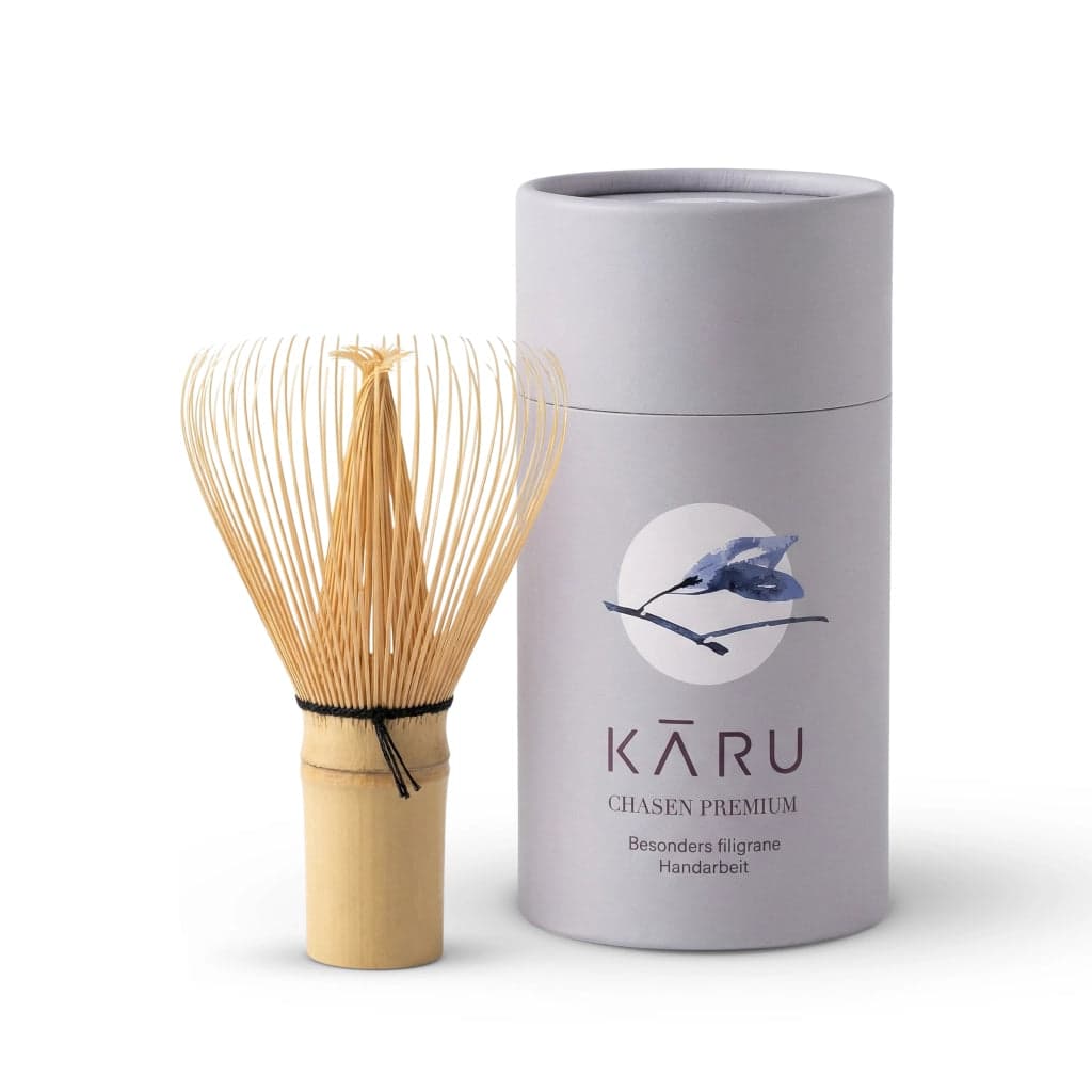 Premium Matcha Besen aus handgeschnitztem Bambus | Hell by Matcha Karu -- matcha product image