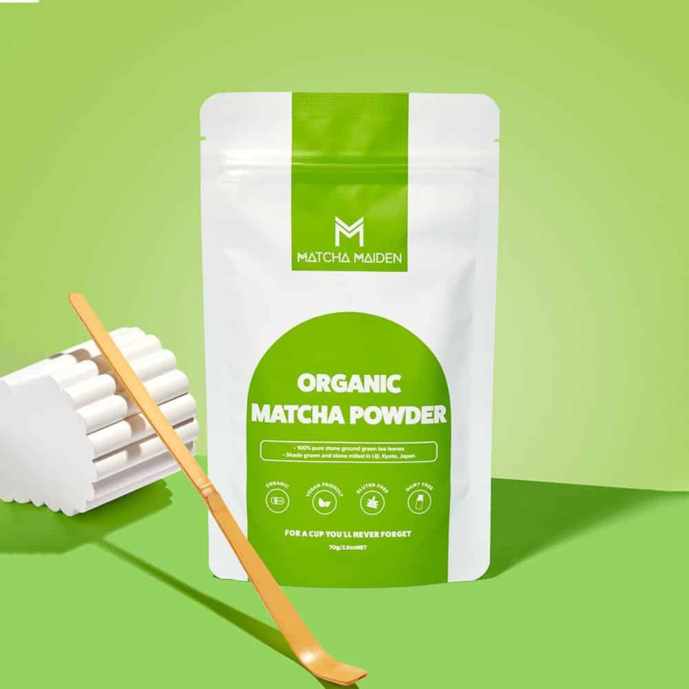 Organic Matcha 70g + Scoop - Matcha Maiden by Matcha Maiden