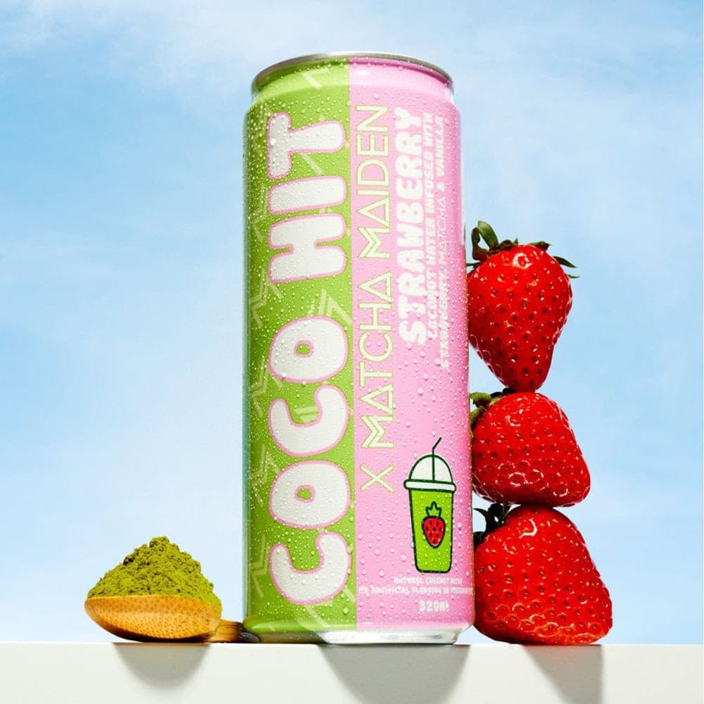 Strawberry Matcha Coconut Water - Matcha Maiden by Matcha Maiden -- matcha product image