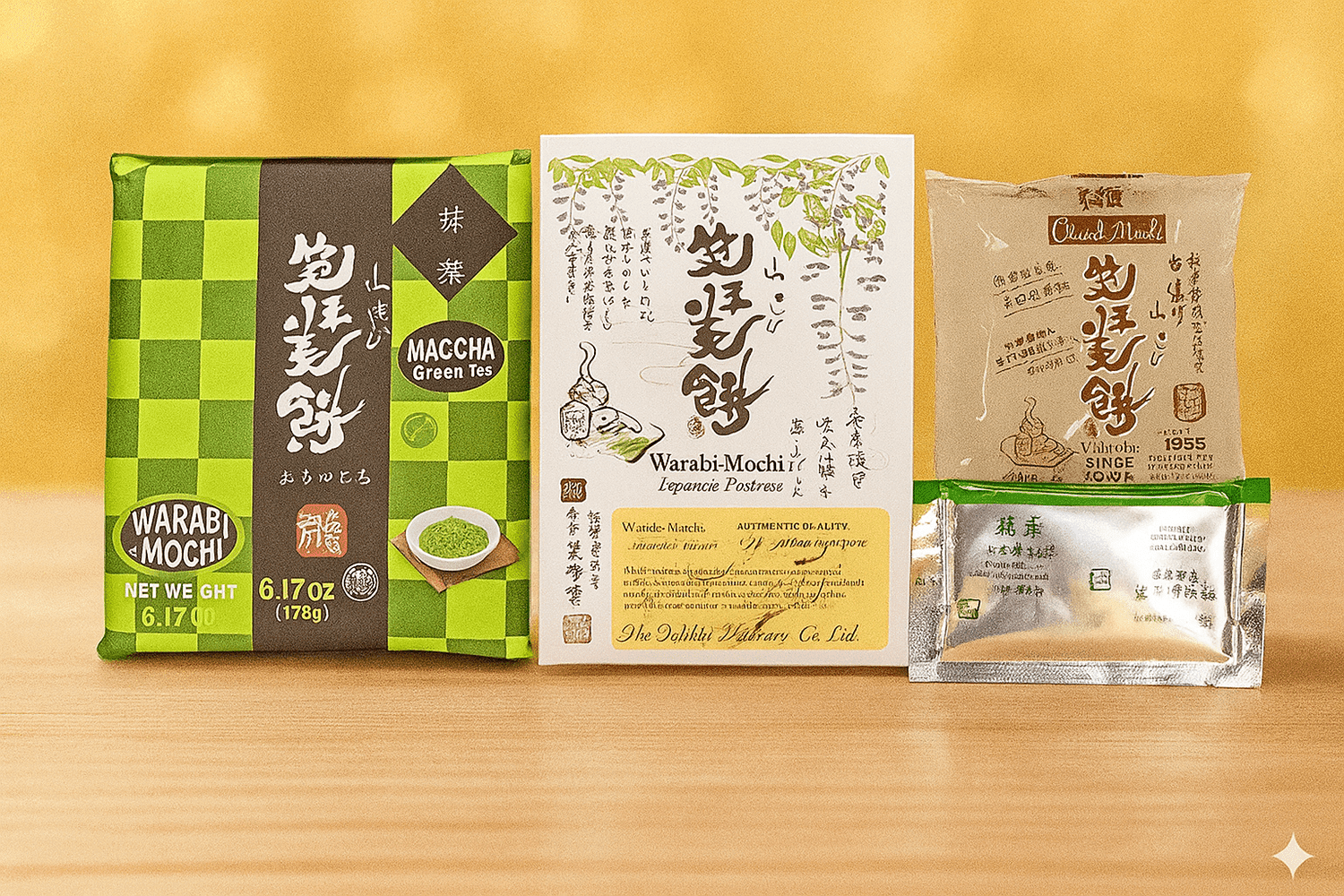 Matcha Kinako Warabi Mochi — Soku by Ujien -- matcha product image