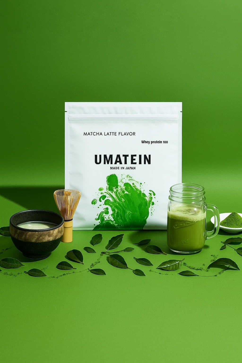 Matcha Latte Protein — Soku by Ujien -- matcha product image