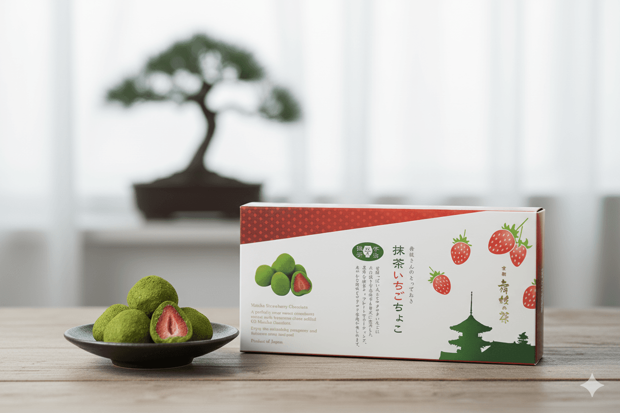 Matcha Strawberry Choko (Small) — Soku by Ujien -- matcha product image