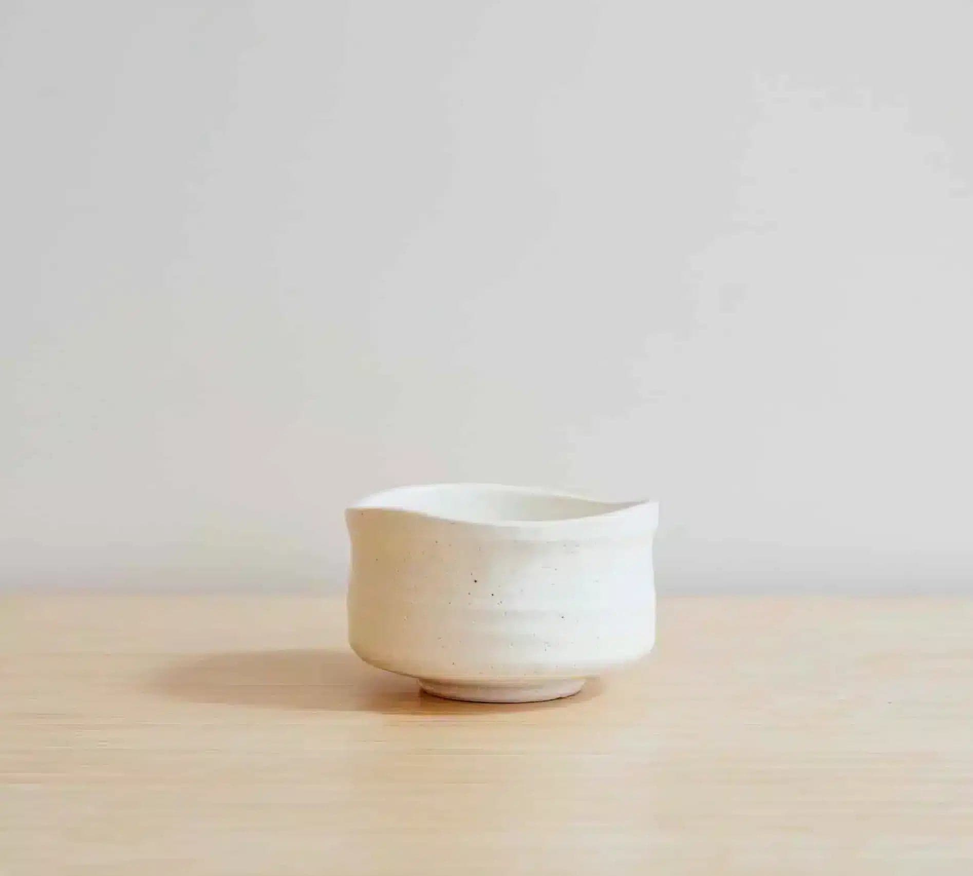 Matcha kom - Wit by Hugthetea -- matcha product image