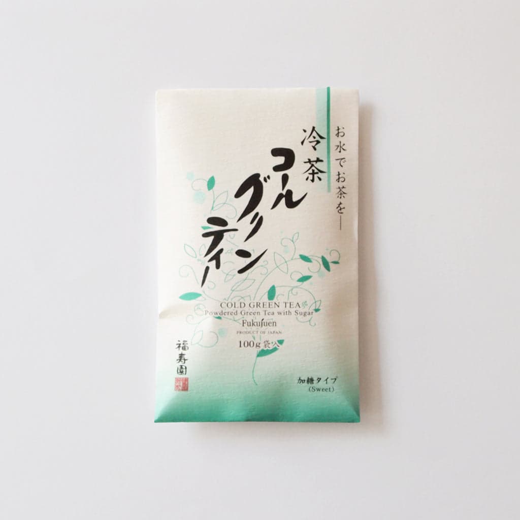 Sweetened Matcha - 100g Bag by Fukujuen -- matcha product image