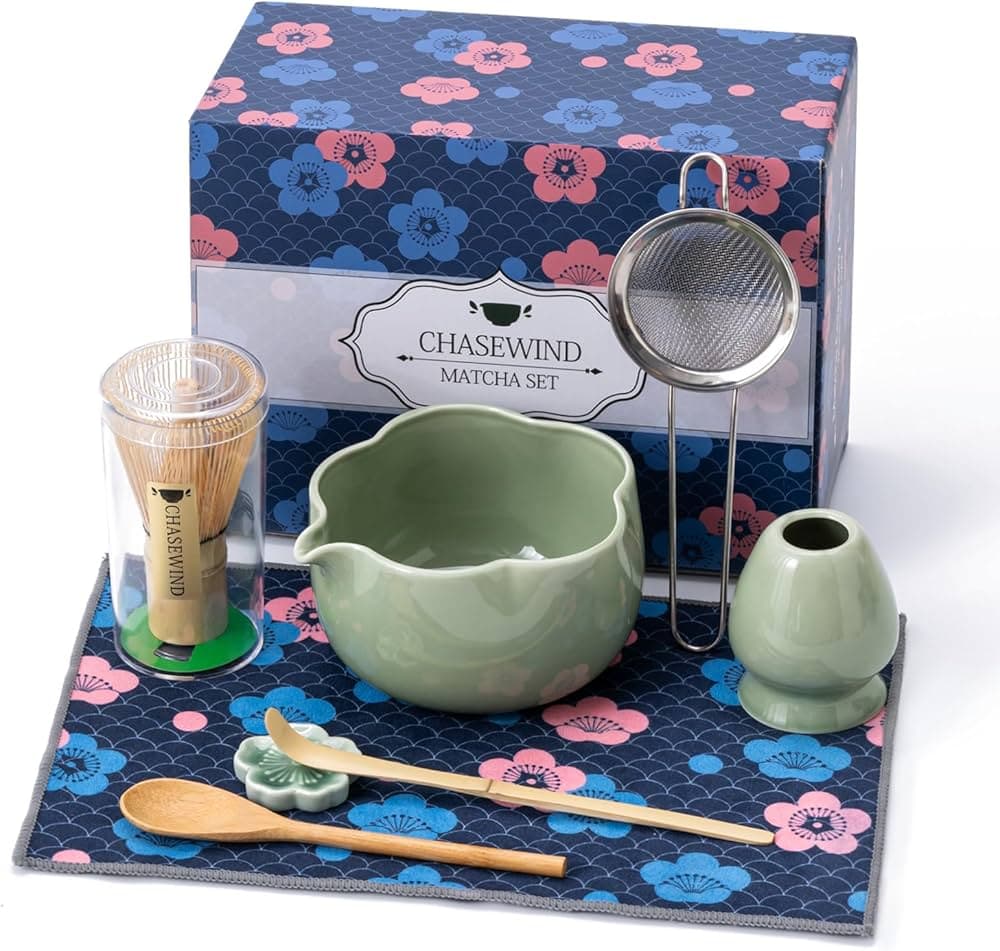 Kit Matcha - Flor - Verde - 8 piezas by You Mrket