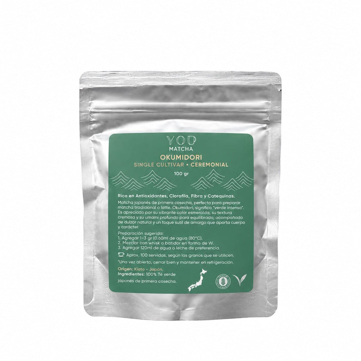 Matcha Ceremonial · Okumidori Single Cultivar - 100gr by You Mrket -- matcha product image