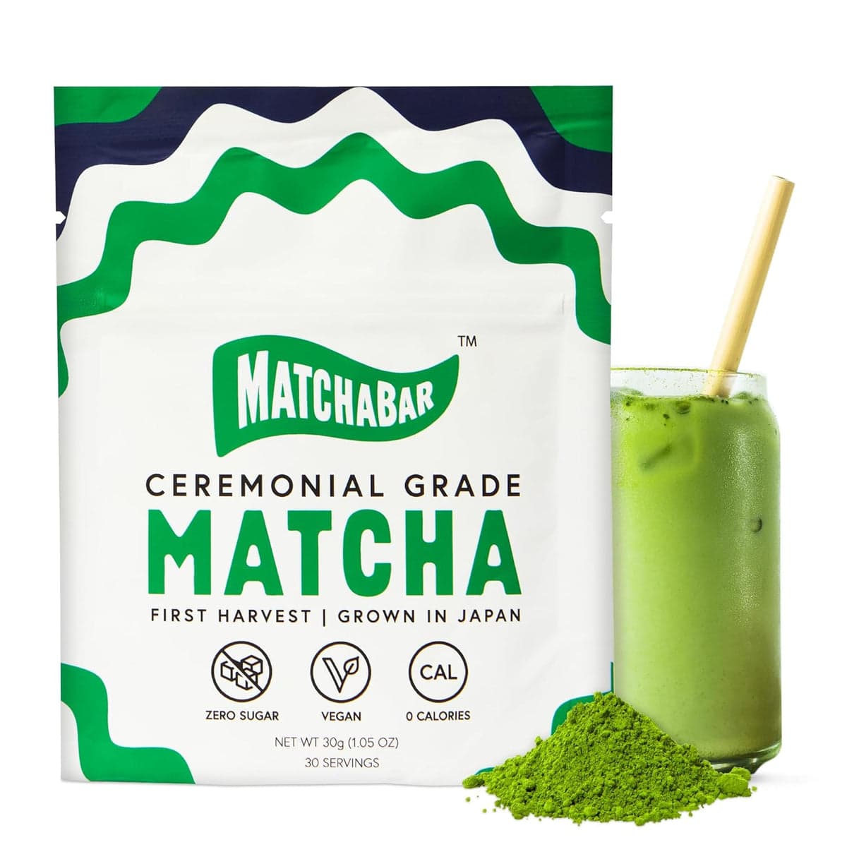 Ceremonial Grade Matcha Powder by MatchaBar -- matcha product image