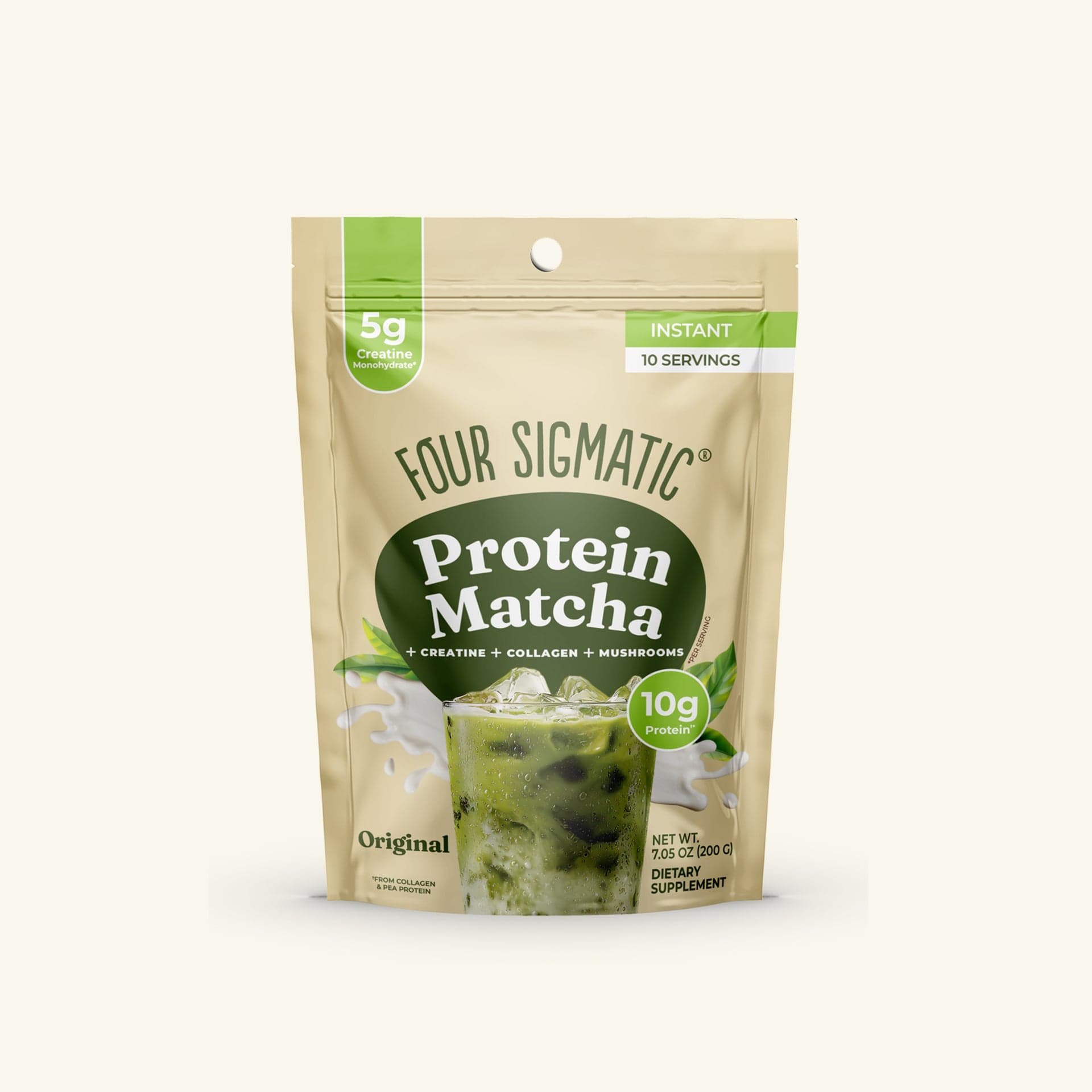 Protein Matcha by Four Sigmatic -- matcha product image