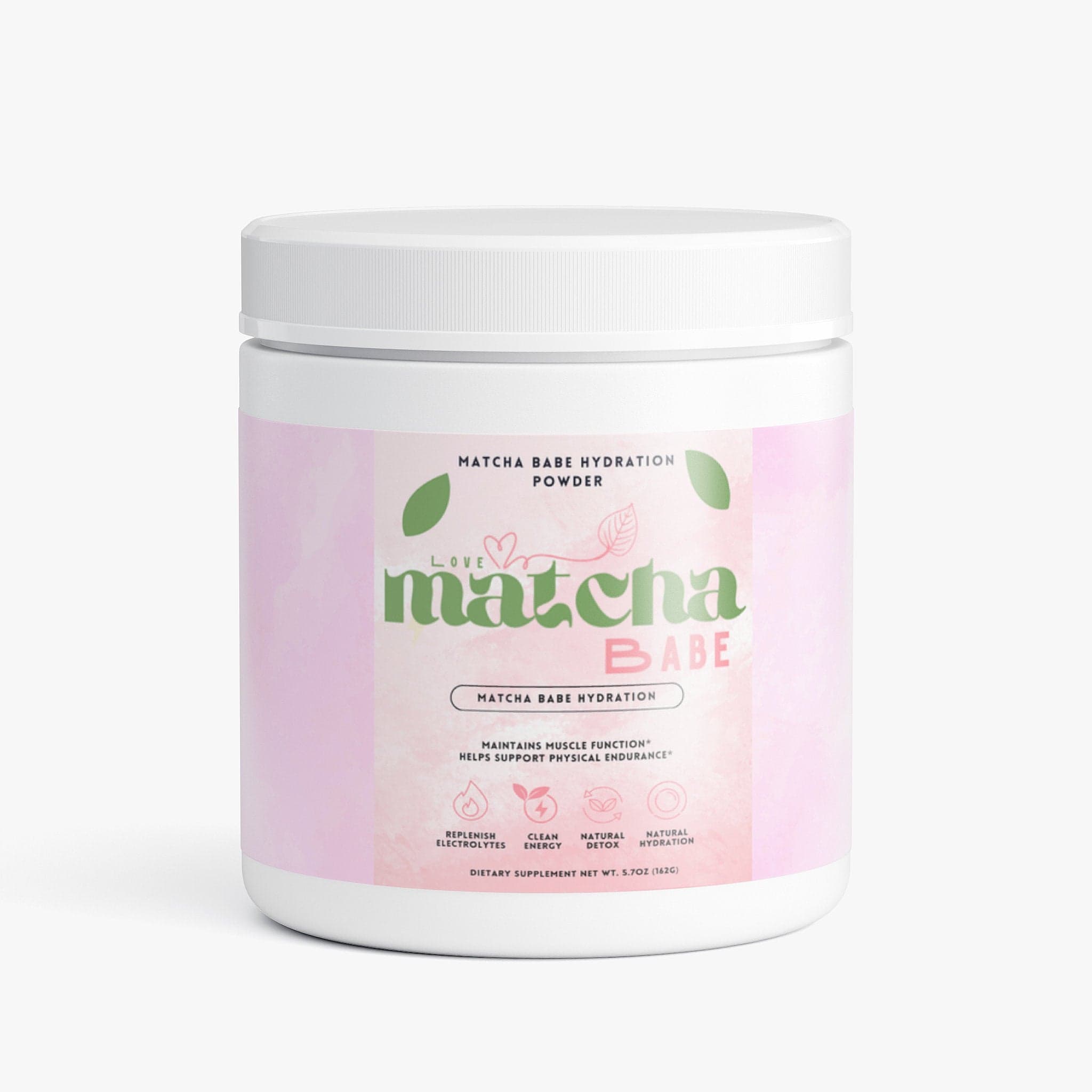 Hydration Powder (Matcha Green Tea) by Lovematchababe -- matcha product image