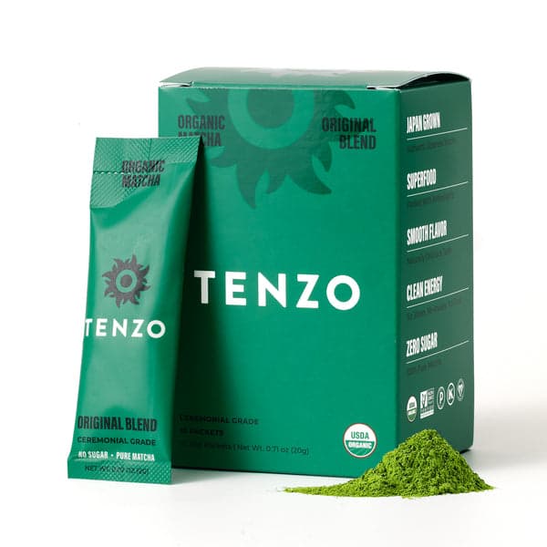 Tenzo® Organic Matcha Single Serve (Box of 10) by Tenzo Tea -- matcha product image