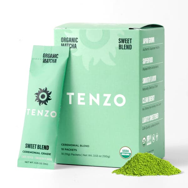 Tenzo® Sweet Blend Matcha Single Serve (Box of 10) by Tenzo Tea -- matcha product image