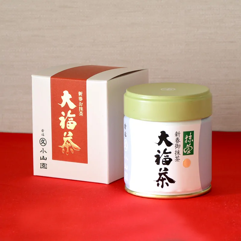 Buy Matcha Ōbukucha Kin Ceremonial Grade Matcha Marukyu Koyamaen by Kanbayashi Shunsho -- matcha product image