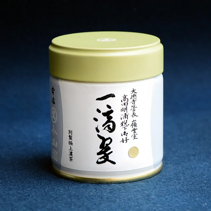 Buy Matcha Ittekisui Kin Ceremonial Grade Matcha Marukyu Koyamaen by Kanbayashi Shunsho -- matcha product image
