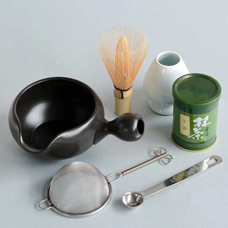 Buy Matcha Serving Set Teaware Tea Sets by Kanbayashi Shunsho -- matcha product image