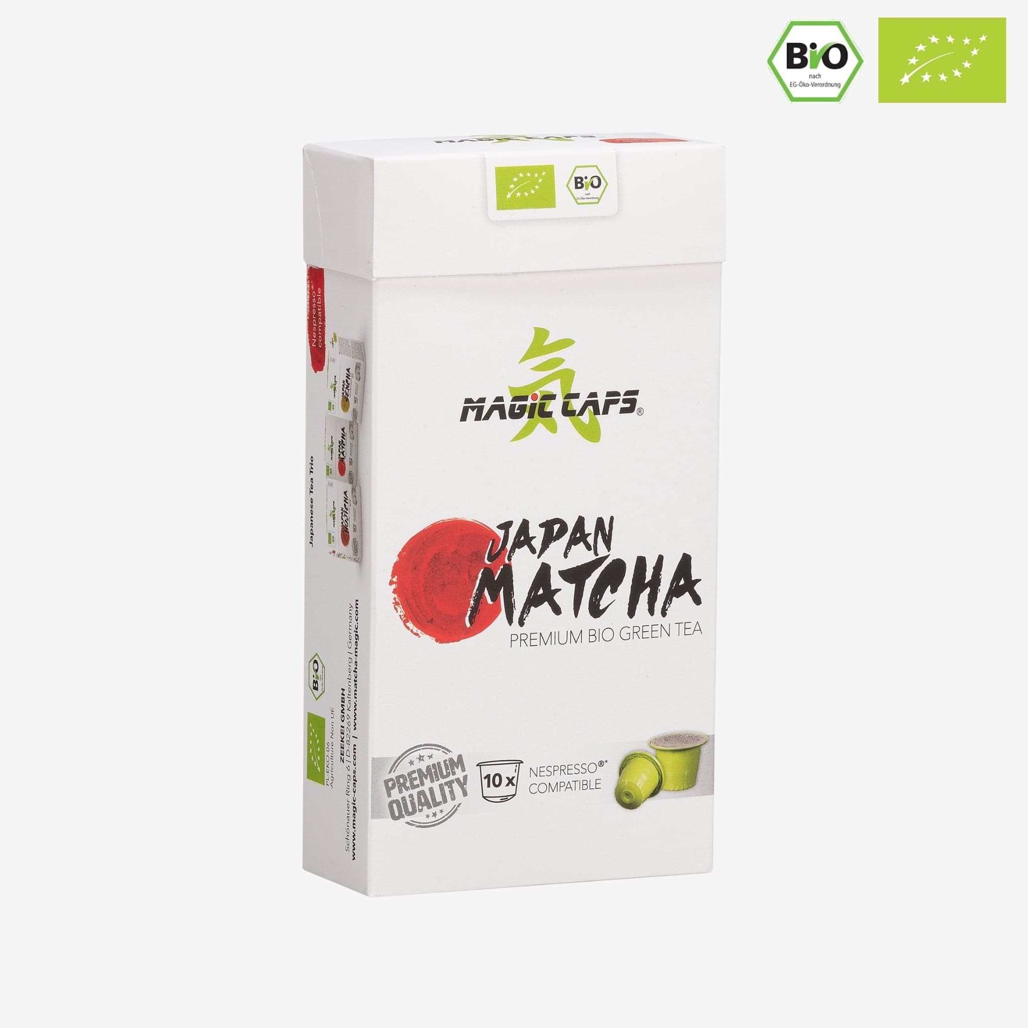 MATCHA CAPS (Nespresso®-Compatible) by Matcha Magic -- matcha product image