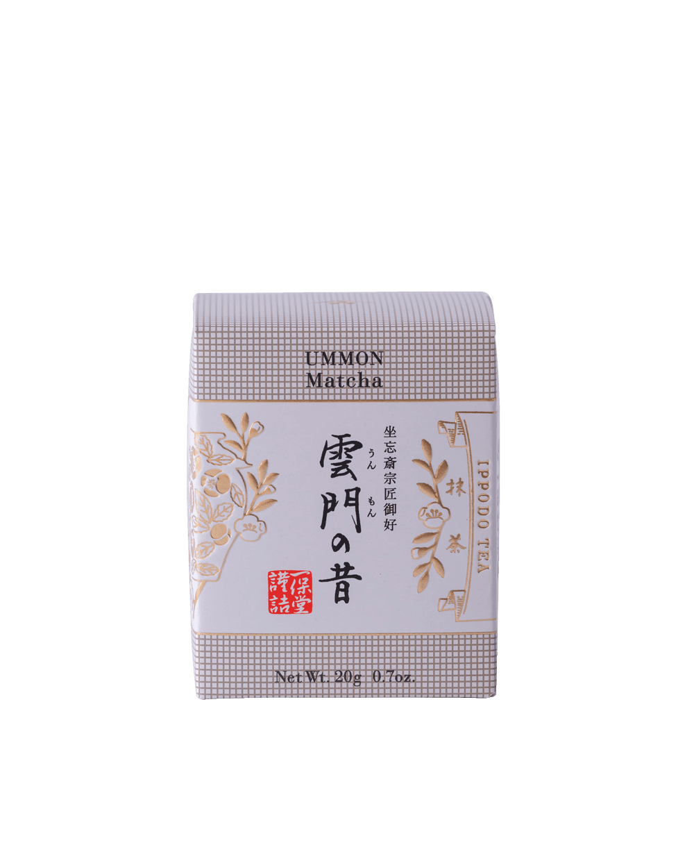 抹茶 雲門の昔(うんもんのむかし)20g箱 by Ippodo Tea -- matcha product image