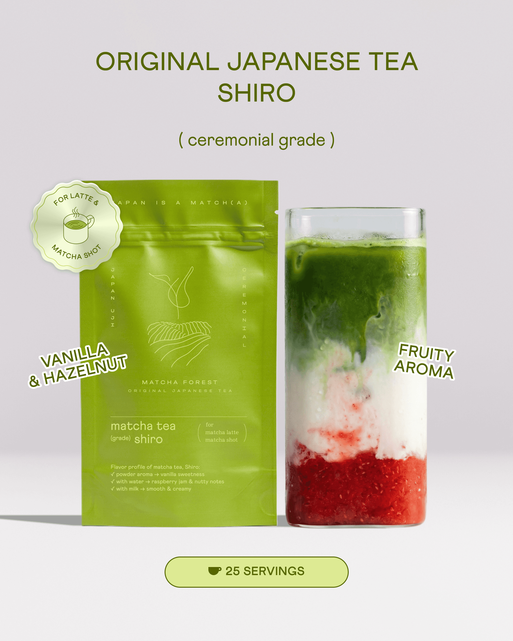 Ceremonial Matcha Shiro, 50 g by Matchaforest-Tea -- matcha product image