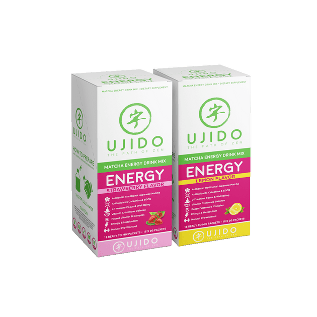 Matcha Energy 2g x 15 Packets by Ujido -- matcha product image