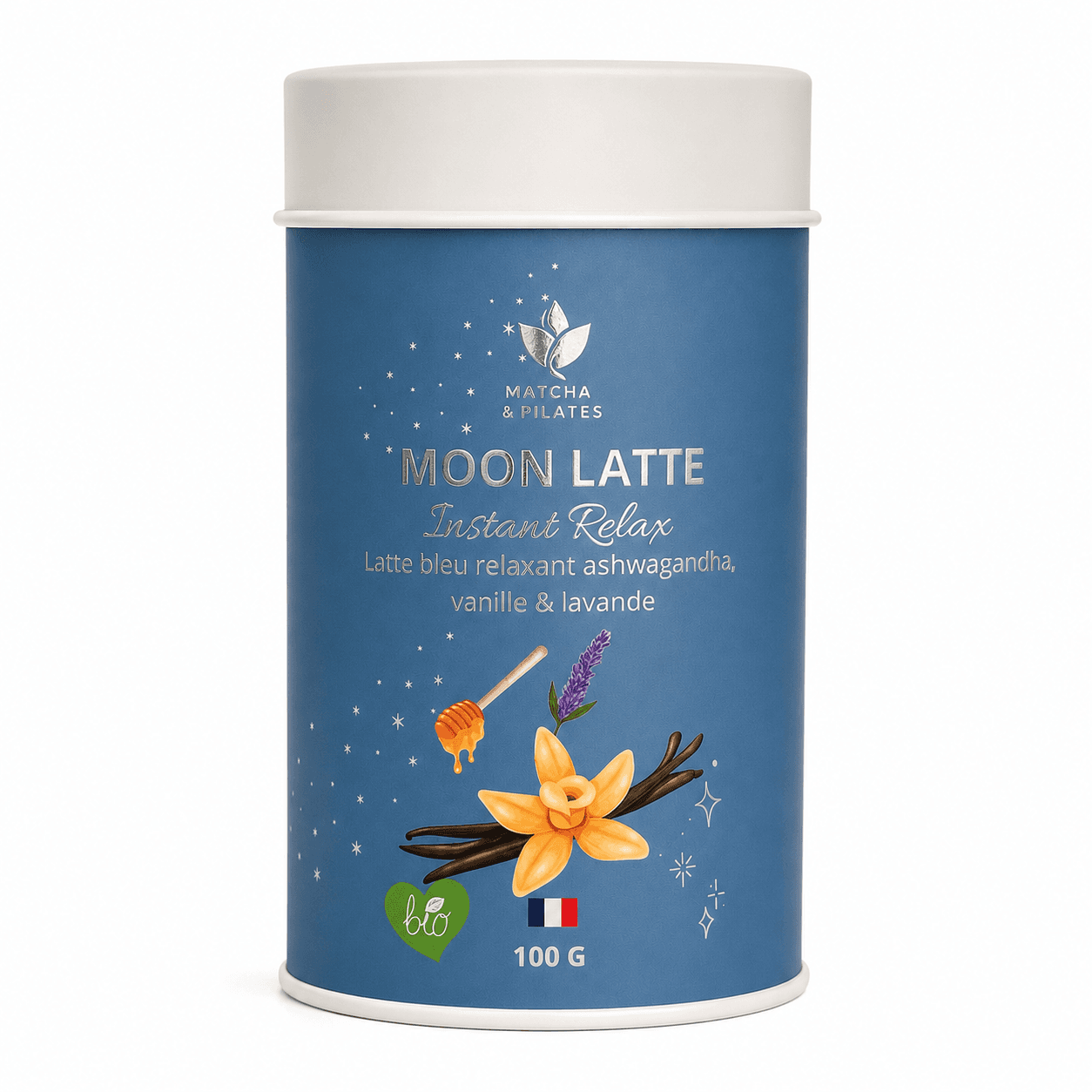 Moon Latte Bleu Instant Relax | Matcha & Pilates by Matchandpilates -- matcha product image
