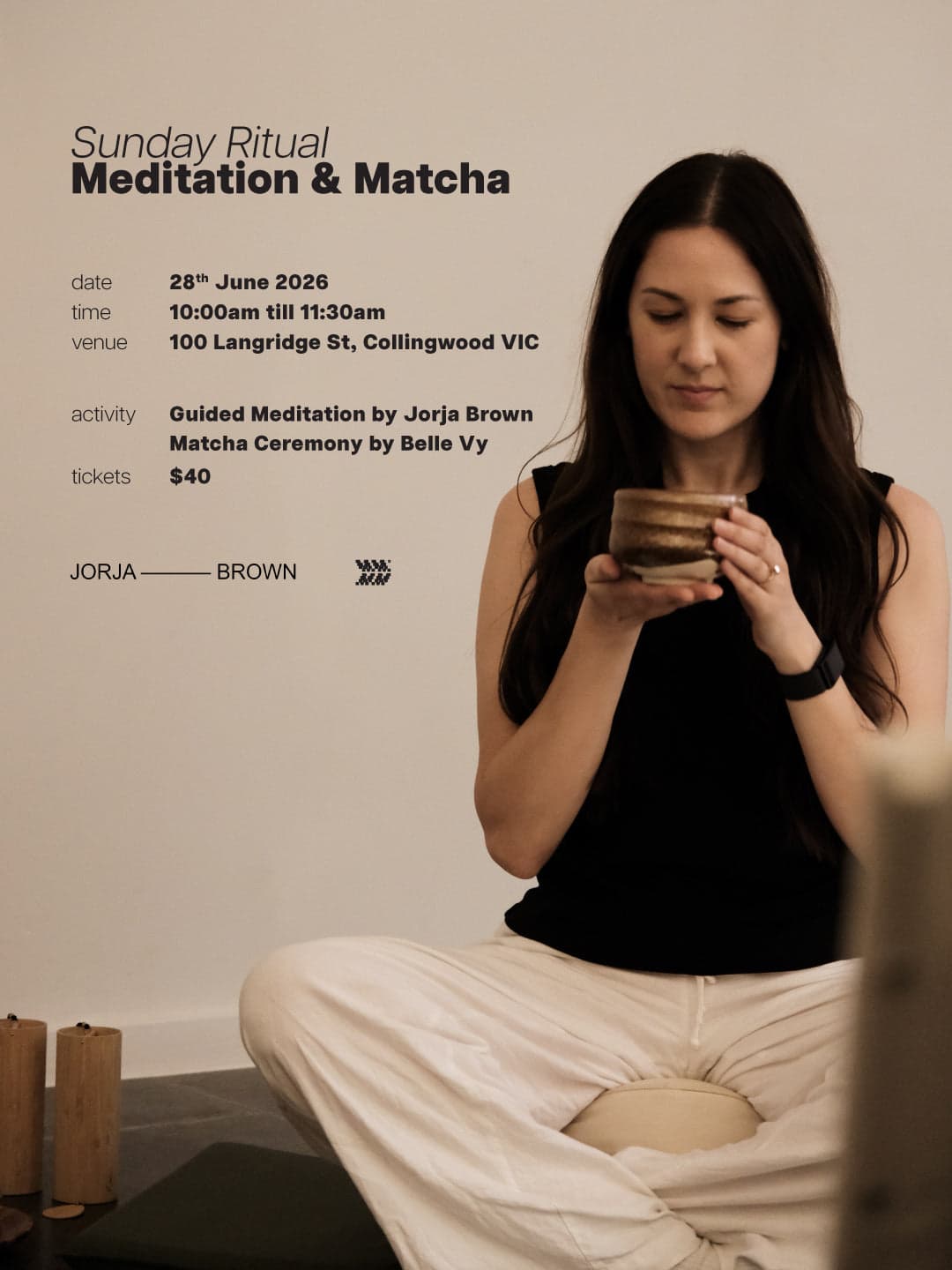 Meditation & Matcha — Sunday Ritual by Matcha Mate -- matcha product image