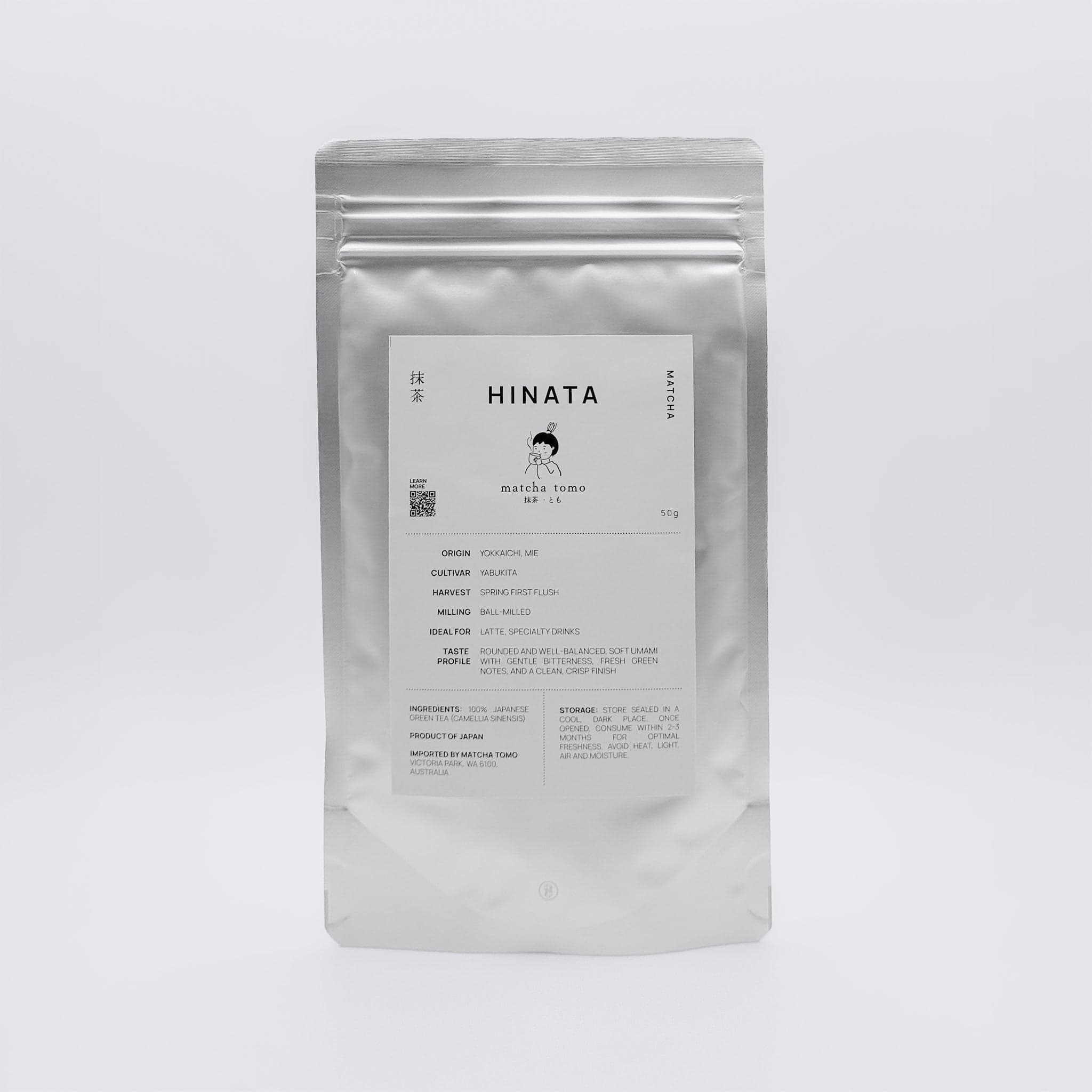HINATA / Yabukita Cultivar First Harvest Mie Matcha (50g/100g) by Matchatomo