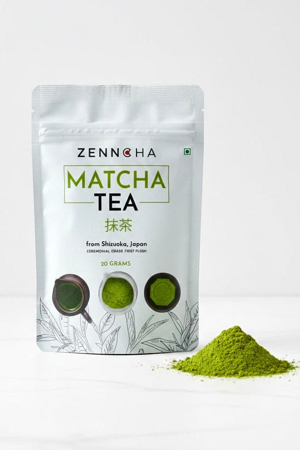 Zenncha Japanese Matcha Green Tea Powder Ceremonial Grade by Zenncha