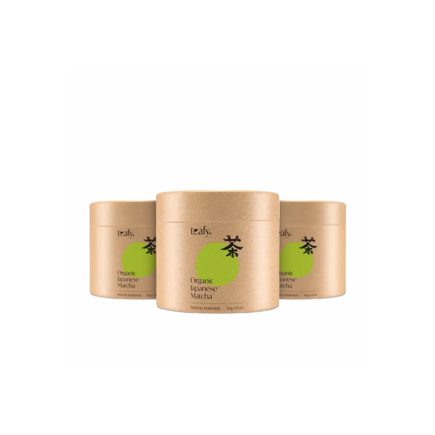 Teafy Triple Ceremonial Matcha Cans (3 × 50g) - Premium, Shizuoka.. by Teafy