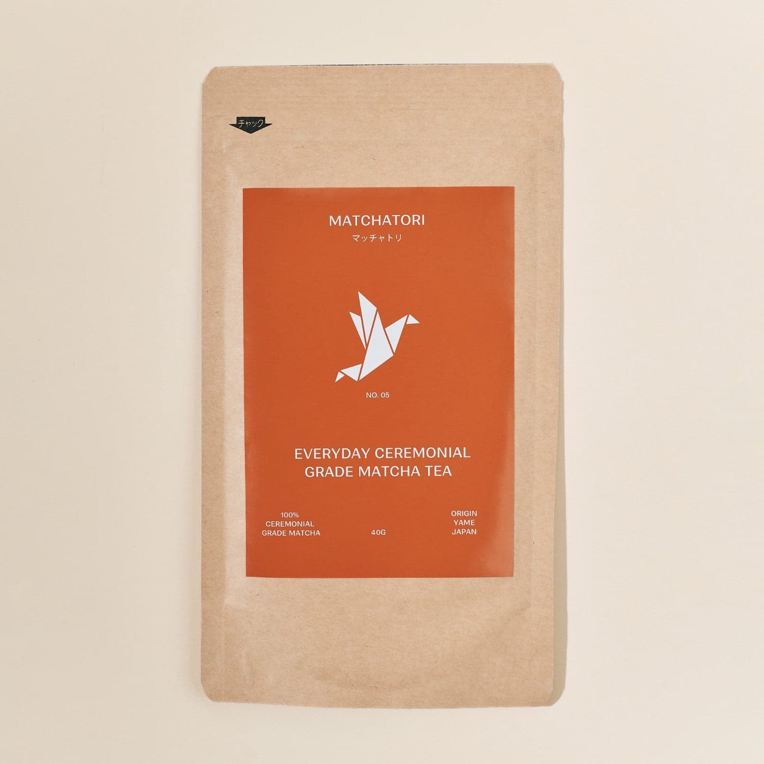 No 5. Everyday Ceremonial Grade Matcha 40g by Matchatori
