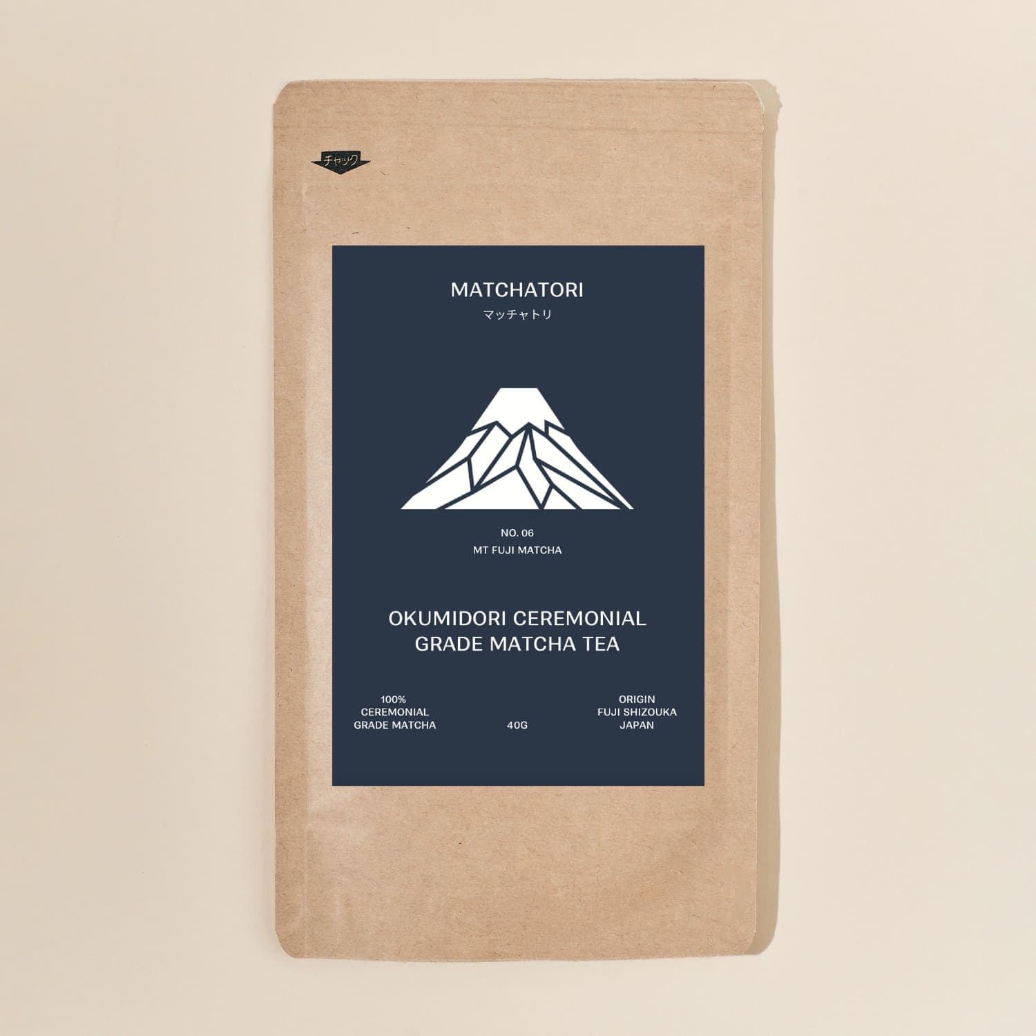 No 6. Okumidori Ceremonial Grade Matcha 40g by Matchatori -- matcha product image