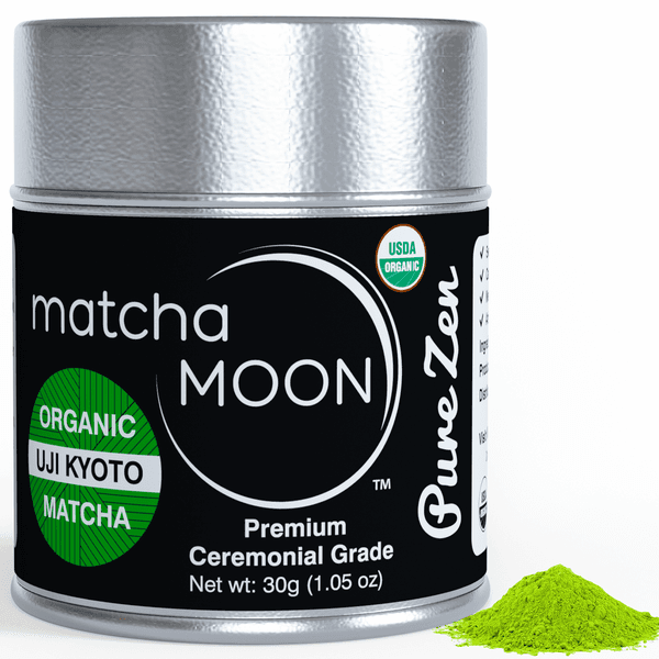"Pure Zen" Premium Organic Japanese Matcha Green Tea Powder by Matcha Moon