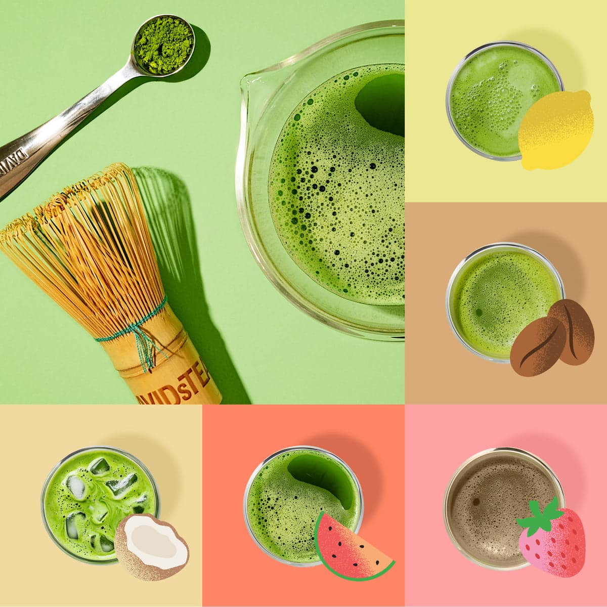 Fun & Fruity Matcha Tasting Pack by DAVIDsTEA -- matcha product image