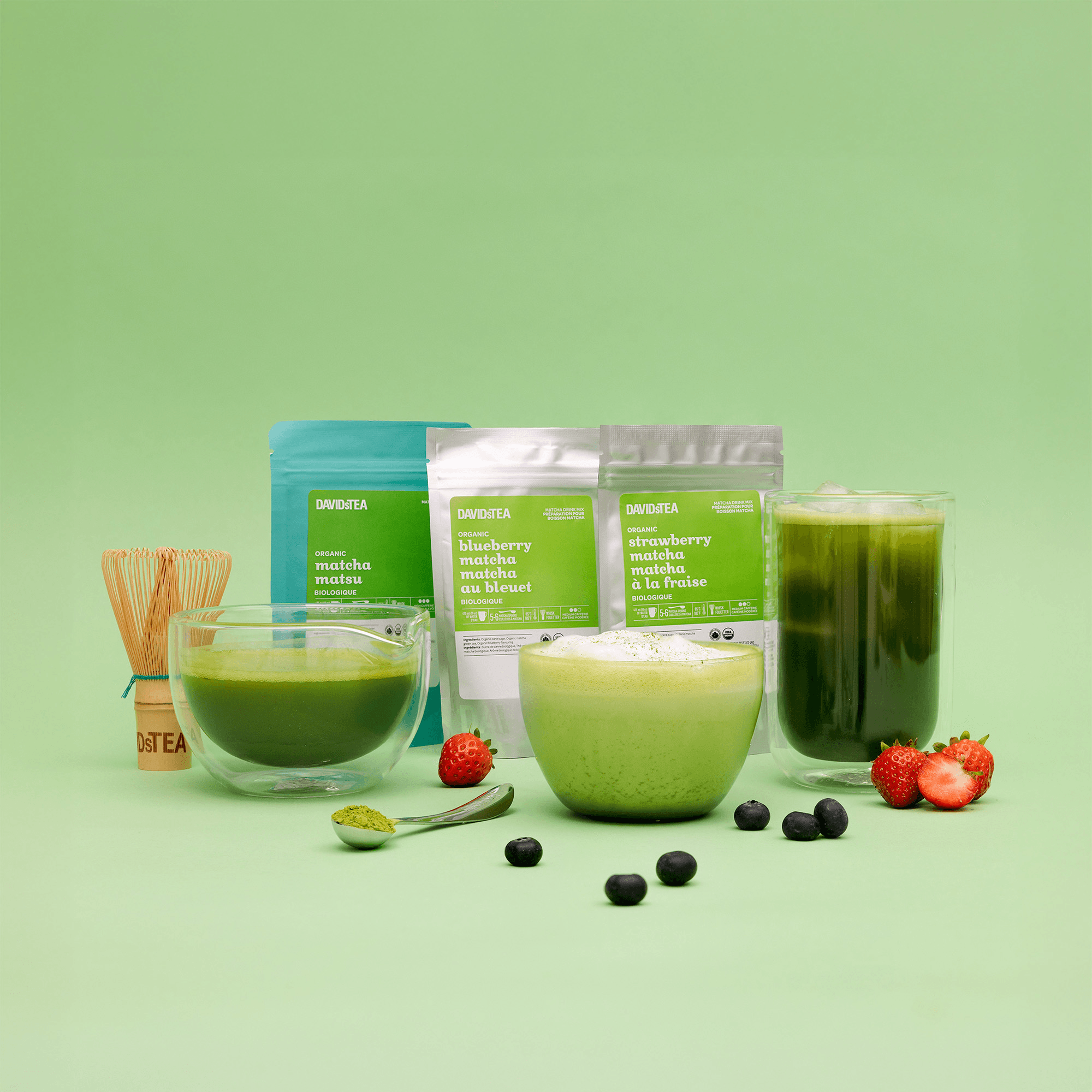 Matcha Starter Tea Bundle by DAVIDsTEA -- matcha product image