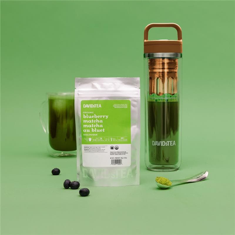 Matcha To Go Tea Bundle by DAVIDsTEA -- matcha product image