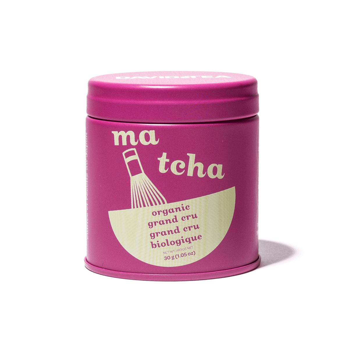 Organic Grand Cru Matcha Mini Tea Tin by DAVIDsTEA -- matcha product image