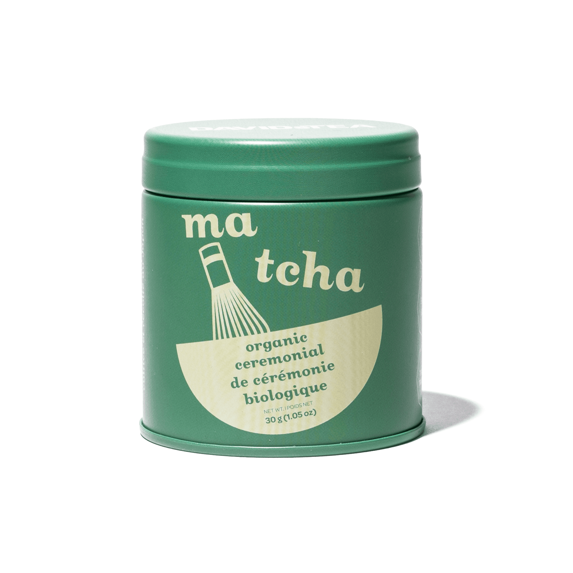 Organic Ceremonial Matcha Mini Tea Tin by DAVIDsTEA -- matcha product image