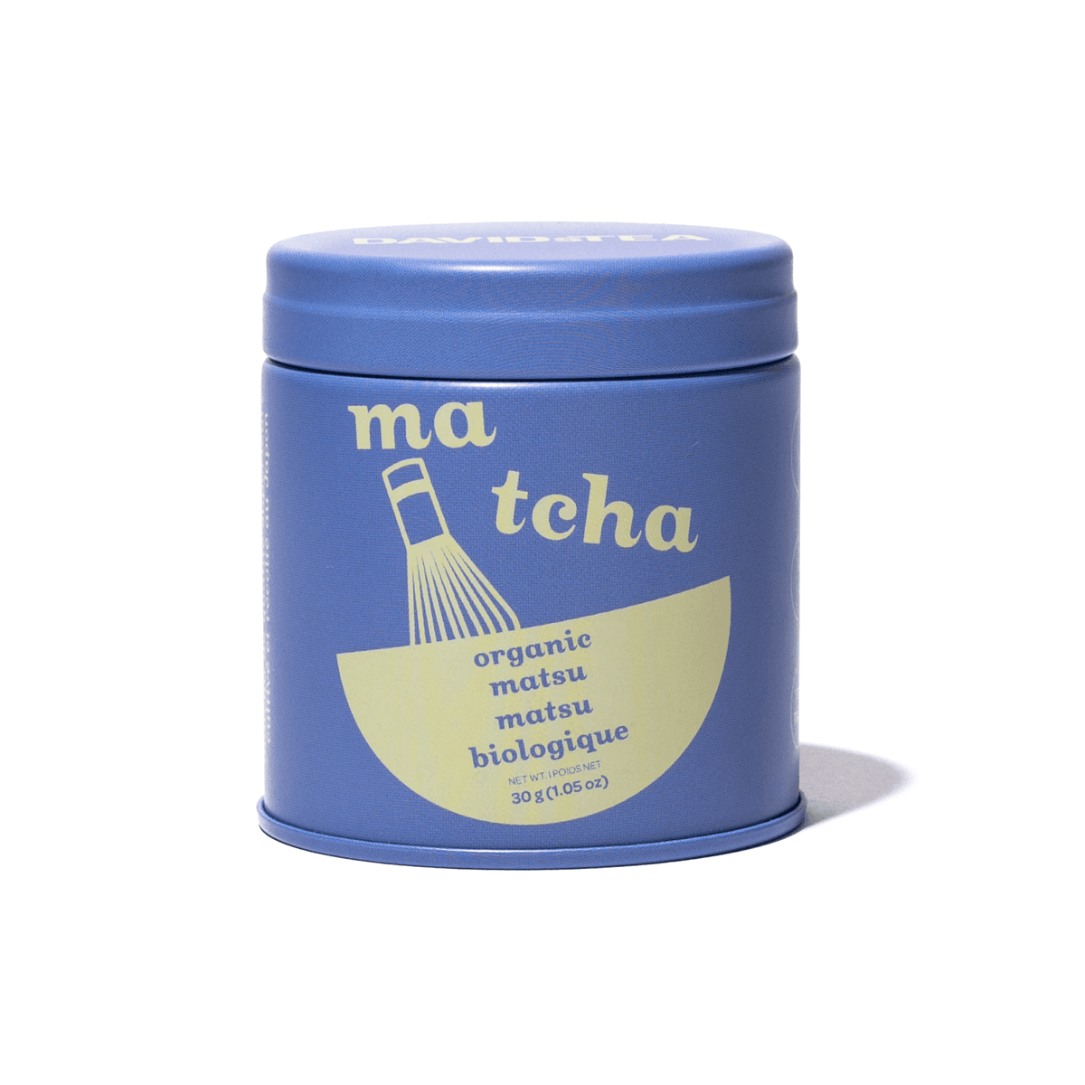 Organic Matcha Matsu Mini Tea Tin by DAVIDsTEA -- matcha product image