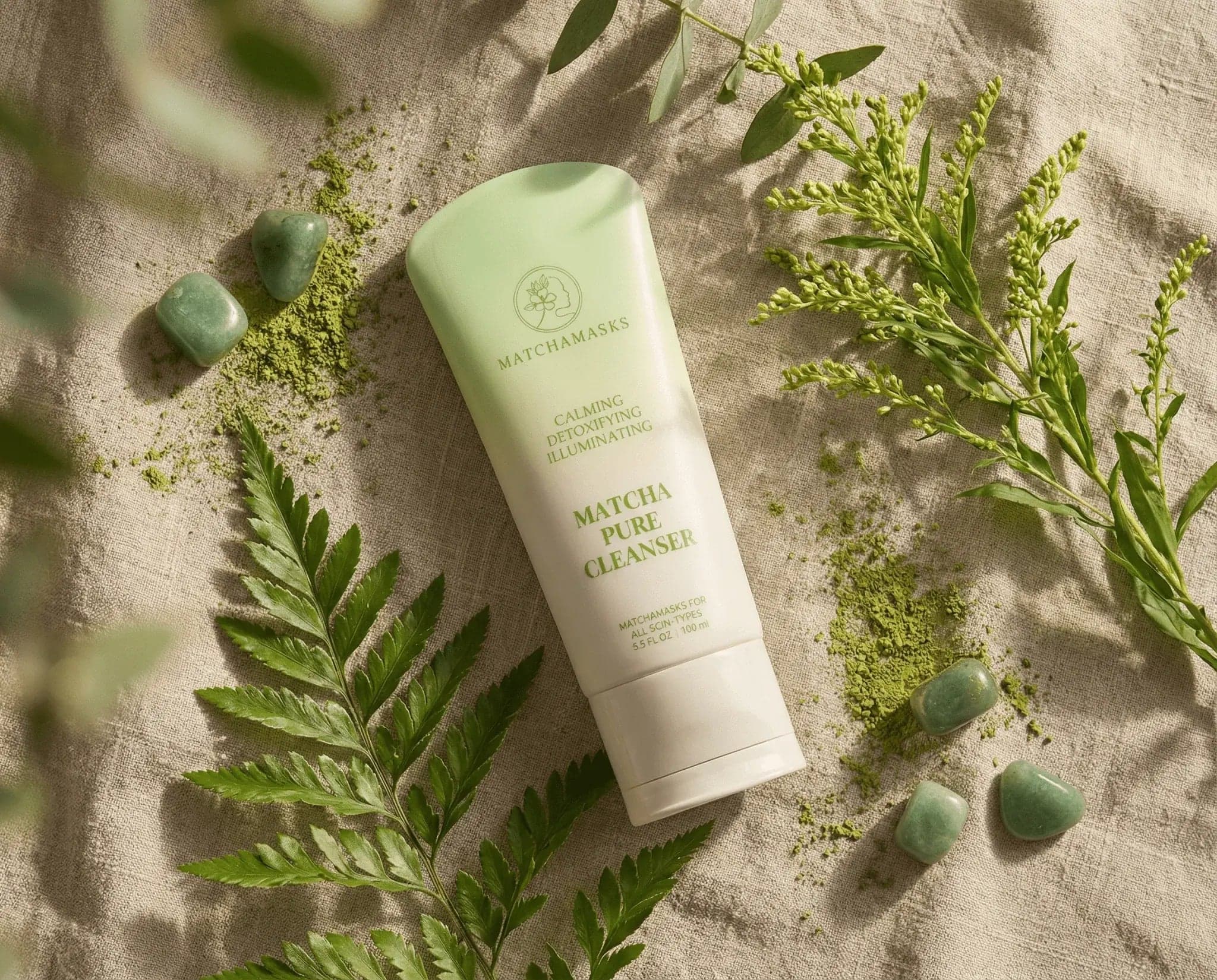 Matcha Pure Cleanser by Matchamaskscheckout -- matcha product image